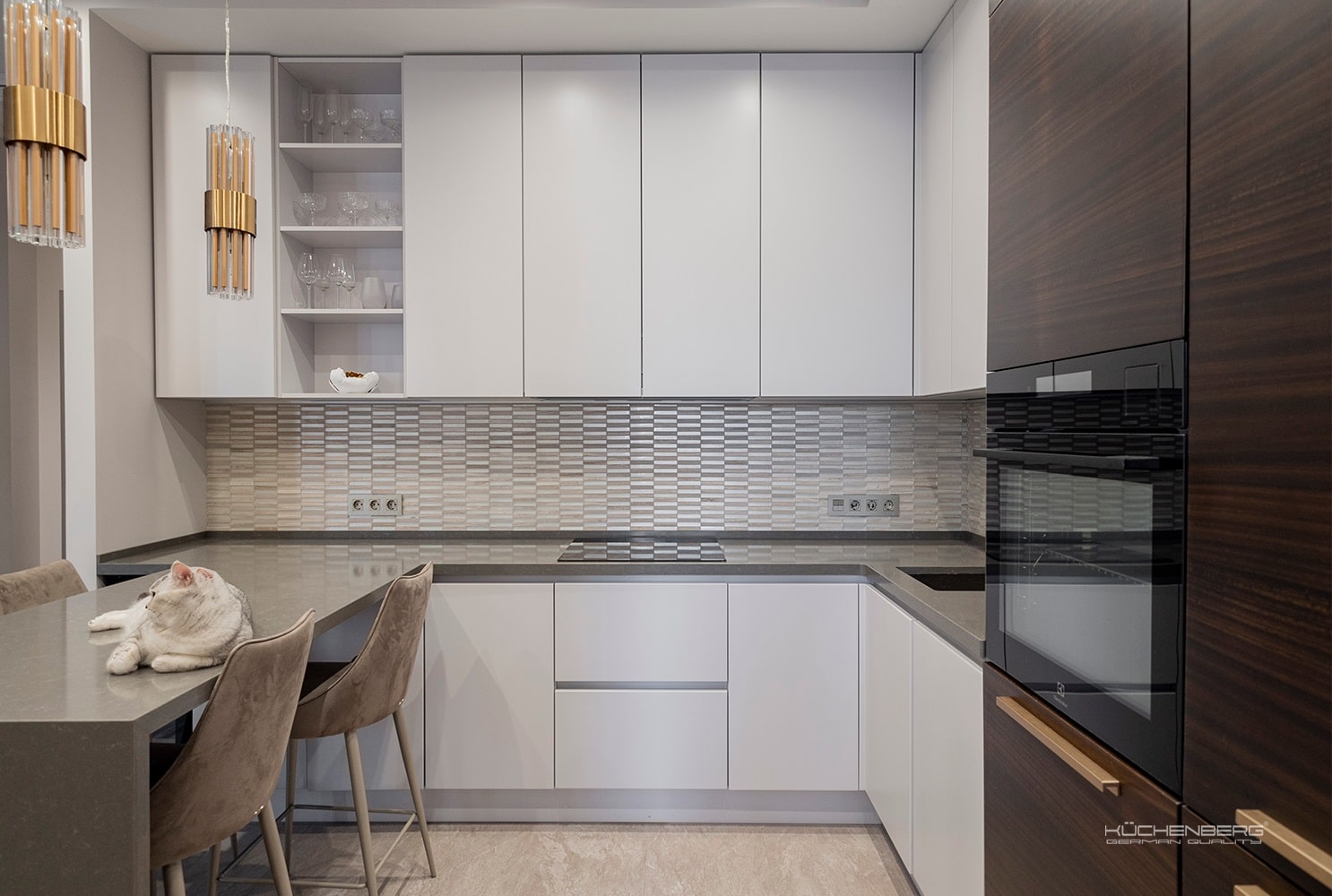 Правила дизайна в кухне 12 кв. м: эргономика пространства